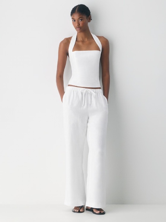 Aritzia Pants - Wilfred Free Lodge Linen Pant